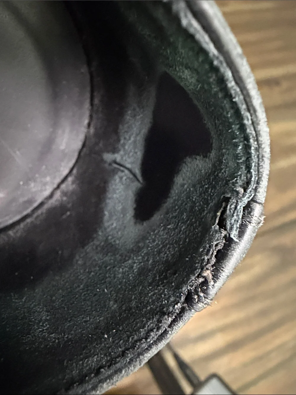 Salvatore Ferragamo Black Leather Cap-Toe Derby Oxfords